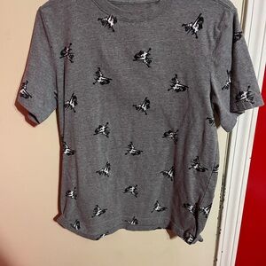Jordan Gray Bird Print Boy’s Tee